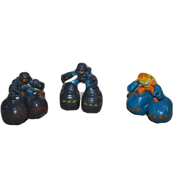 Mattel Matchbox Big Boots 1.75” Action Figure Lot Mini figures w/ dune buggy car - Picture 6 of 12